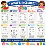 250+ CVC Phonics Worksheets | Kindergarten Phonics Activities | Reading Practice Printable PDF - Image 2