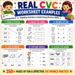 250+ CVC Phonics Worksheets | Kindergarten Phonics Activities | Reading Practice Printable PDF - Image 7