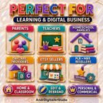 300+ Montessori Worksheets PLR MRR Bundle | Editable Canva Preschool Activities, Toddler Busy Book, Homeschool Printables, Instant Download - Image 5