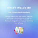 3200 Kids Activity Book Bundle, PLR, Canva, Activity Pages, Busy Book, Preschool Learning Activities, Printable PDF, Instant Download - Image 4
