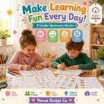 33,500+ Kids Learning Bundle Coloring Pages Worksheets Activities PLR MRR Rights Digital Download Printables, Gift - Image 3