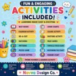 33,500+ Kids Learning Bundle Coloring Pages Worksheets Activities PLR MRR Rights Digital Download Printables, Gift - Image 5