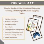 35,000+ Kids Learning Activities Bundle, Home school & Classroom Worksheets, PLR, MRR, Planners, Activities, Digital Download - Image 6