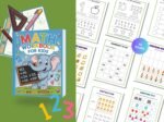 500 PLR Math Worksheets, Pre-K to Kindergarten, Teacher Worksheets Canva Editable,Education Resources (PLR) - Image 6