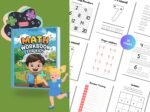 500 PLR Math Worksheets, Pre-K to Kindergarten, Teacher Worksheets Canva Editable,Education Resources (PLR) - Image 4