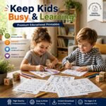 500,000+ Kids Educational Bundle PLR MRR | Coloring Pages, Printable Worksheets, Homeschool Learning Games - Image 3