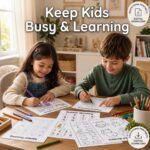 500,000+ Kids Educational Bundle PLR MRR | Printable Worksheets, Homeschool Learning Games, Coloring Pages - Image 4