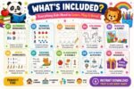 500,000+ Kids Learning Bundle | MRR PLR | Printable Worksheets | Preschool & Kindergarten Activities | Homeschool - Image 9