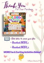 500,000+ Kids Printable Bundle | Preschool Worksheets, Learning Activities, PLR & MRR - Image 6