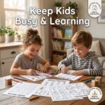 500k Kids Learning Pages Bundle, PLR MRR (Printable PDF, Canva Templates) - Image 5