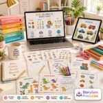 800,000+ Kids Printable Bundle PLR MRR | Preschool Worksheets | Homeschool Activities | Teacher Resources | Commercial Use - Image 6