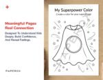 Art Therapy Activities for Kids, 200+ Creative Emotional Expression Pages, Social worker, CBT, SEL Worksheets, Calm Corner, Counseling Tools - Image 5
