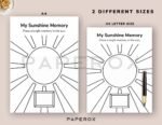 Art Therapy Activities for Kids, 200+ Creative Emotional Expression Pages, Social worker, CBT, SEL Worksheets, Calm Corner, Counseling Tools - Image 6