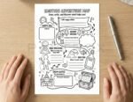 Art Therapy Worksheets for Kids - Children Feelings & Emotions, SEL Activities, DBT Coping Skills, Counseling Tool, Printable PDF - Image 2
