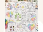 Art Therapy Worksheets for Kids Printable PDF,Child Therapy Workbook ,35+ pages Art Therapy Prompts for Feelings,Emotions,Coping Skills - Image 3