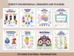 Children Emotional-Regulation Workbook. Over 220 Activities. Therapy Worksheets. Therapy Resources. Neurodiversity Book. - Image 10