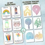 Coping Skills Workbook for Kids PRINTABLE | Emotional Regulation Mindfulness Activities | Calm Down Strategies DBT Cards, SEL Worksheets pdf - Image 6