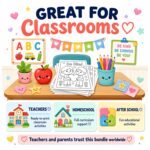 Educational Kids Resources, 99,500+ Kids Learning Bundle, Printable Activities | Preschool Learning Worksheets | PLR MRR Resell Rights - Image 3