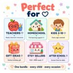 Educational Kids Resources, 99,500+ Kids Learning Bundle, Printable Activities | Preschool Learning Worksheets | PLR MRR Resell Rights - Image 7