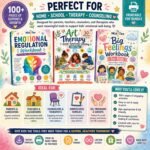 Emotional Regulation Workbook Bundle | 100+ Pages | SEL Activities | Coping Skills Worksheets | Mindfulness & Feelings Workbook - Image 7