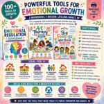 Emotional Regulation Workbook Bundle | 100+ Pages | SEL Activities | Coping Skills Worksheets | Mindfulness & Feelings Workbook - Image 8