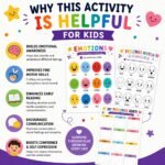 Emotions Activity for Kids | Feelings Matching Game + Cut and Paste | Preschool SEL Printable | Learn Emotions Busy Book | Ages 2-5 - Image 3
