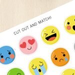 Emotions Matching Activity for Kids - Toddler, Preschool, Kindergarten Game - Emotional Education -Feelings Worksheet - Autism - Homeschool - Image 3