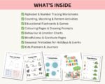 Kids Activity & Learning Bundle — 3,500+ Editable Canva Pages, Colouring, Math, Puzzels With Resell Rights - Image 12