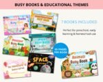 Kids Activity & Learning Bundle — 3,500+ Editable Canva Pages, Colouring, Math, Puzzels With Resell Rights - Image 5