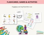 Kids Activity & Learning Bundle — 3,500+ Editable Canva Pages, Colouring, Math, Puzzels With Resell Rights - Image 7