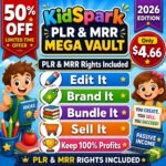 Kids Activity PLR MRR Mega Bundle, Printables, Worksheets, Coloring Pages (Digital Download) - Image 5