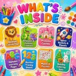 Kids Coloring Pages Bundle | 10 Million+ Printable Pages, Worksheets (PLR MRR) - Image 3