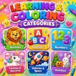Kids Coloring Pages Bundle | 10 Million+ Printable Pages, Worksheets (PLR MRR) - Image 4