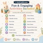 Kids Educational Printable Bundle: 500,000+ PLR MRR Worksheets for Preschool & Homeschool - Image 10