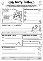 Kids Emotional Wellbeing Bundle | 60 Printable CBT Worksheets (Digital Download) - Image 11