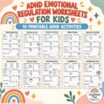 Kids Emotional Wellbeing Bundle | 60 Printable CBT Worksheets (Digital Download) - Image 3