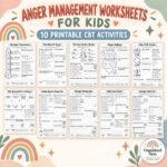 Kids Emotional Wellbeing Bundle | 60 Printable CBT Worksheets (Digital Download) - Image 7