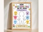 Kids Feelings Body Awareness Worksheets – Emotions and Coping Skills PDF - Image 5