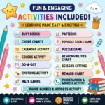 Kids Learning Bundle 500,000+ PLR MRR | Homeschool Worksheets, Printable Activities, Preschool Busy Book, Coloring Pages Digital Download - Image 4