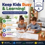 Kids Learning Bundle 500,000+ PLR MRR | Homeschool Worksheets, Printable Activities, Preschool Busy Book, Coloring Pages Digital Download - Image 5