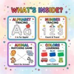 Kids Learning Bundle Printable Activities, Educational Worksheets, Coloring Pages, Games, Numbers & Alphabet, PLR MRR Resources - Image 6
