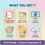 Kids Learning Mega Bundle | 33,500+ Printable Worksheets Activities | PLR & MRR Included | Digital Download - Image 4