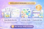 Kids Printable Business Kit | 12,000+ Worksheets, Busy Books (Digital Download) - Image 6