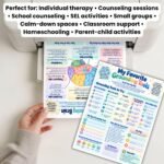 Kids Self-Regulation Mega Bundle Over 220 Activities. Grounding Techniques. Mindfulness Skills. ADHD Visual Support - Image 5