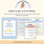 Kids Therapy Bundle. Life skills. Emotional Resiliency. Therapy Resources. Self-Care. ADHD planner, impulse control. CBT Tools. Psychology - Image 2