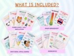 Kids Therapy Worksheets Bundle: Counselor Resources with PDF Resell Rights (250+ Items) - Image 6