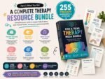 Kids Therapy Worksheets Bundle PLR MRR | ADHD, Anxiety & Emotional Regulation Resources | Canva Editable - Image 8