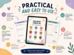 Kids Therapy Worksheets Bundle PLR MRR | ADHD, Anxiety & Emotional Regulation Resources | Canva Editable - Image 6