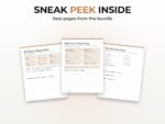 PLR Kids and Teen Therapy Worksheets Bundle with Resell Rights, Emotional Regulation, Social Skills, Editable Word Files - Image 3
