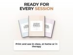 PLR Kids and Teen Therapy Worksheets Bundle with Resell Rights, Emotional Regulation, Social Skills, Editable Word Files - Image 5